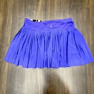 Lululemon Pleated Purple Skort Size 2